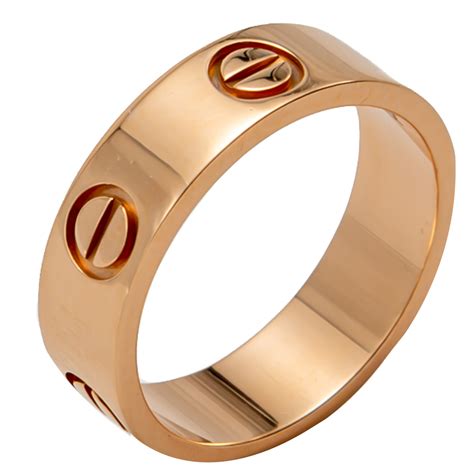 cartier ring used|pre owned cartier love ring.